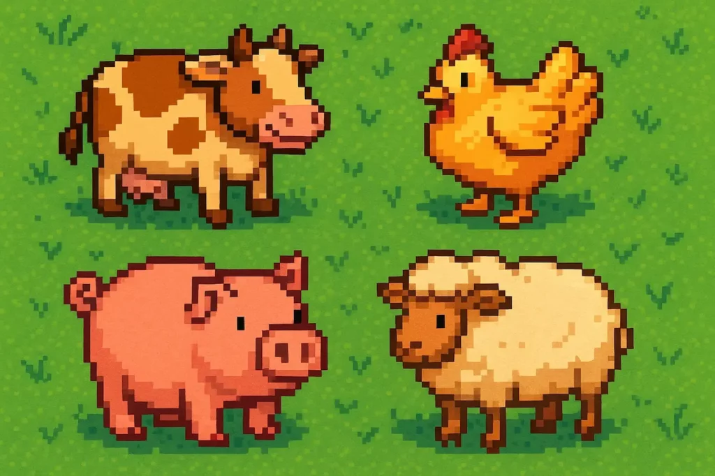 How to care for farm animals in Stardew Valley