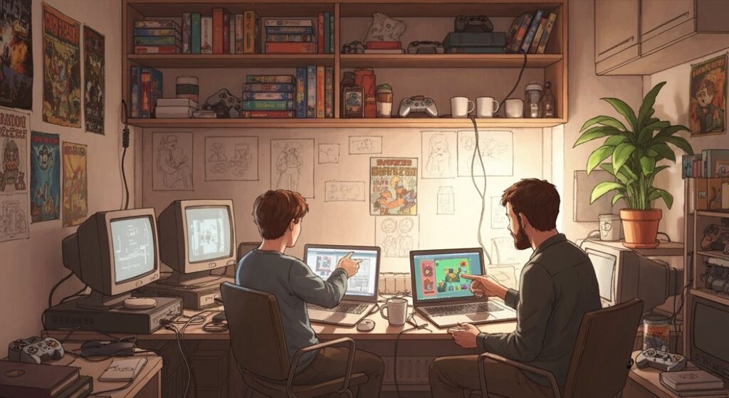 authentic independent game development