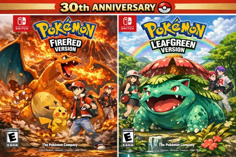 Pokémon 30th Anniversary: FireRed and LeafGreen Remakes Rumored for Switch and ‘Switch 2’